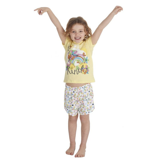 INFANT GIRLS PYJAMA- BE KIND (2-6 YEARS) (PK4) 15C569