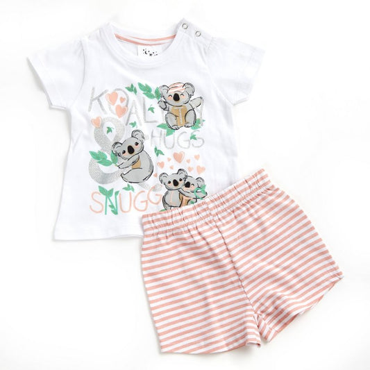 BABY GIRLS PYJAMA- KOALA (6-24 MONTHS) (PK4) 15C571