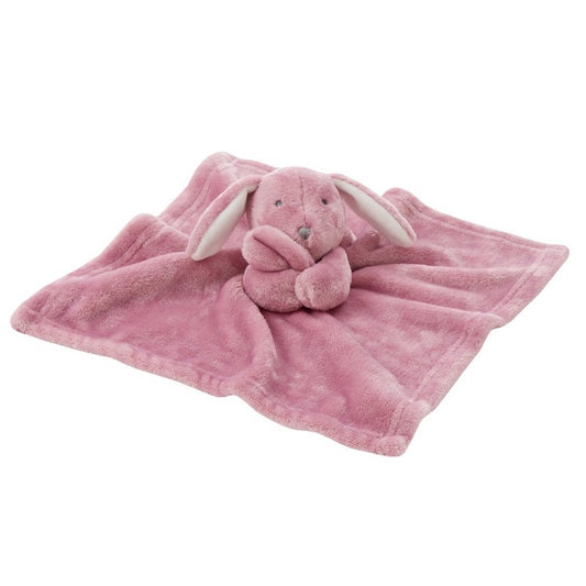 BABY NOVELTY BUNNY COMFORTER-DUSKY PINK (PK6) 19C260