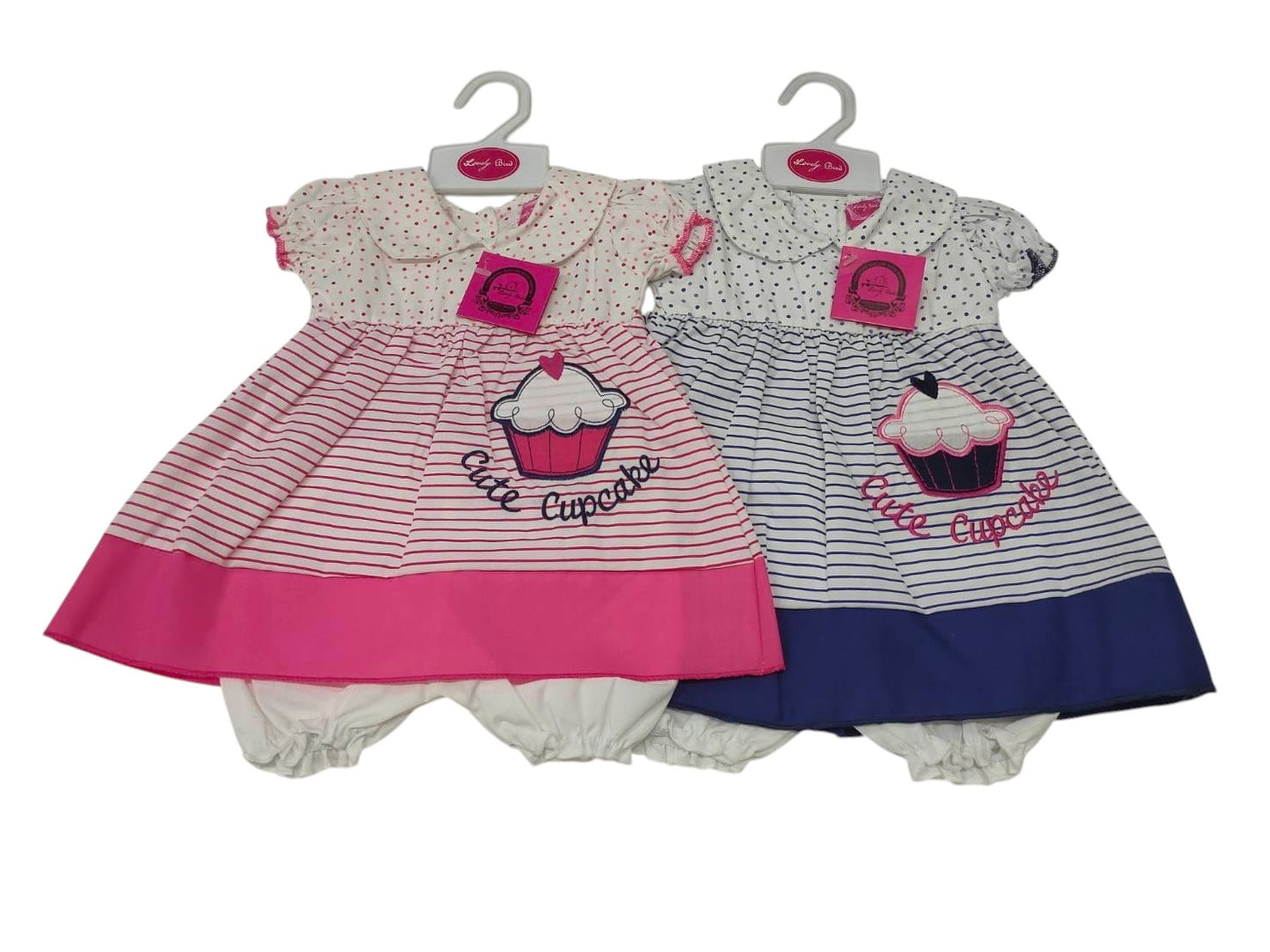 Baby Dress - Cupcakes (0-9months) (PK6) DRS31(unit price 3.95)
