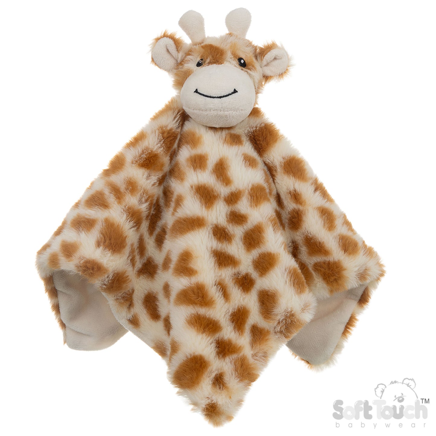 Baby Plush Comforter - Giraffe (36x36CM) (PK6) BC70