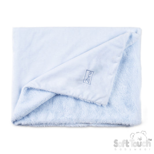 Eco Recycled Mink Wrap - Blue (PK3) EFBP60b