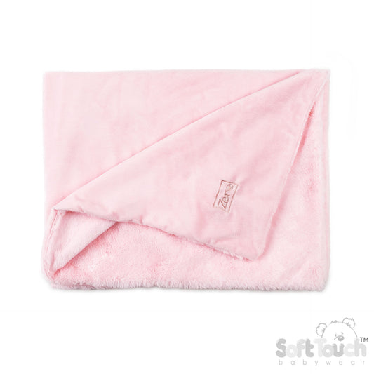Eco Recycled Mink Wrap - Pink (PK3) EFBP60p