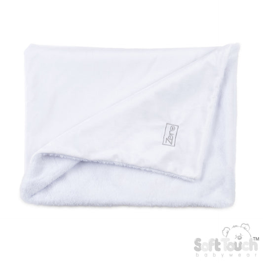 Eco Recycled Mink Wrap - White (PK3) EFBP60w