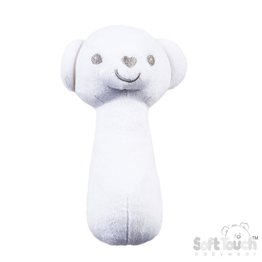 Eco Recycled Squeaky Toy - White (PK6) ESQ60w