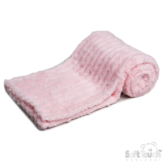 PINK BUBBLE SHERPA WRAP (PK6) FBP244P