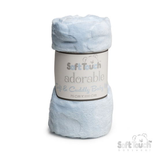 Embossed Wrap - Clouds/Blue(75x100cm) (PK6) FBP305-B