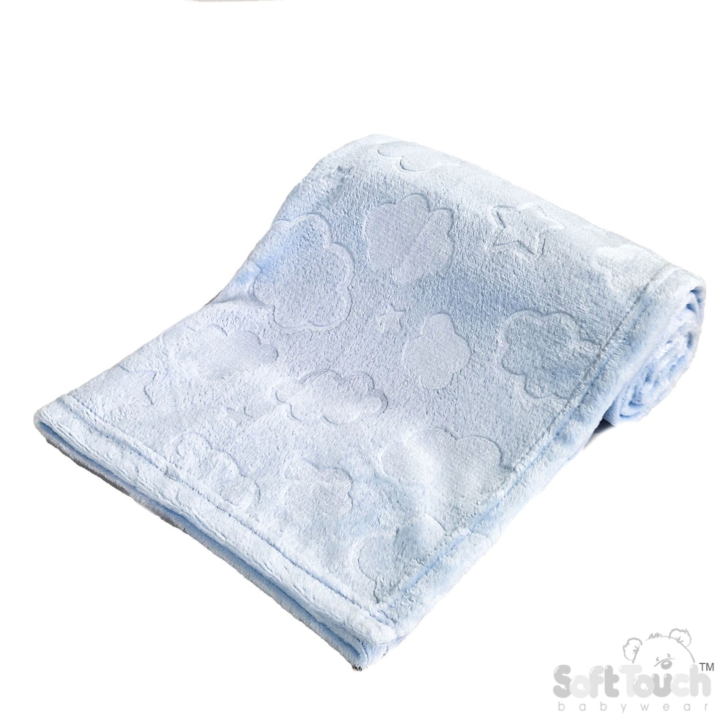 Embossed Wrap - Clouds/Blue(75x100cm) (PK6) FBP305-B