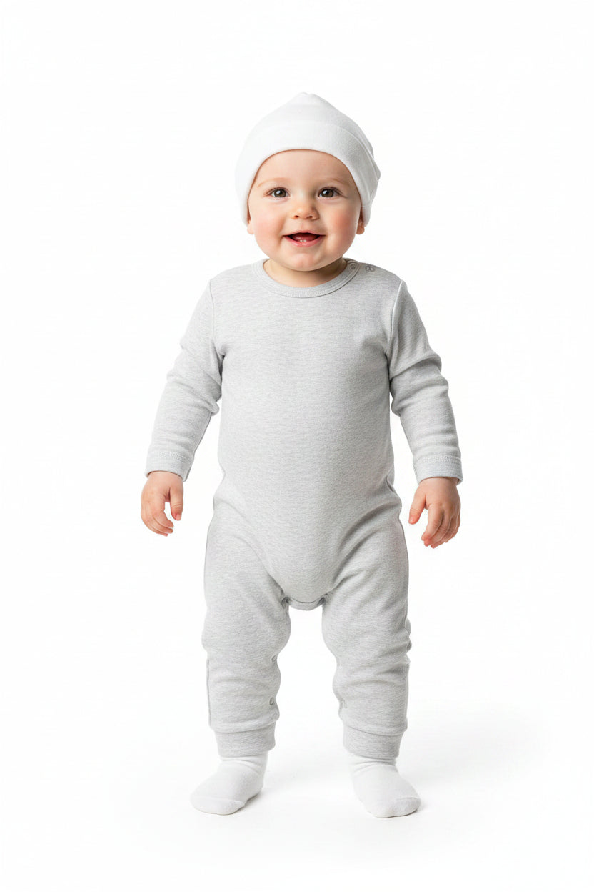 Large Turnover Baby Hats (0-3m) (PK12) H4-W-BP