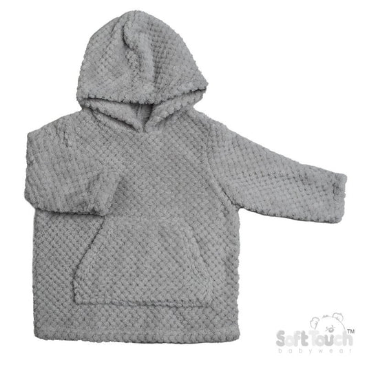 Grey Waffle Hoodie (6M-3Y) (PK6) HD110G