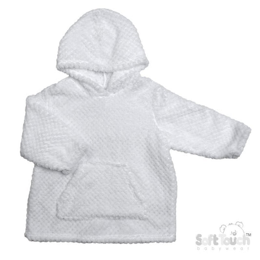 White Waffle Hoodie (6M-3Y) (PK6) HD110W