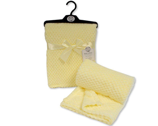 Plain Baby Waffle Wrap - Lemon (PK1) BW-112-950L