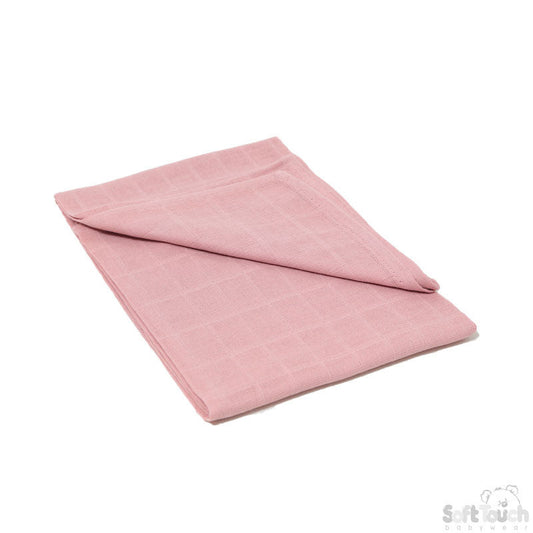 Rose Gold Muslin Squares (PK6) MS01-RO