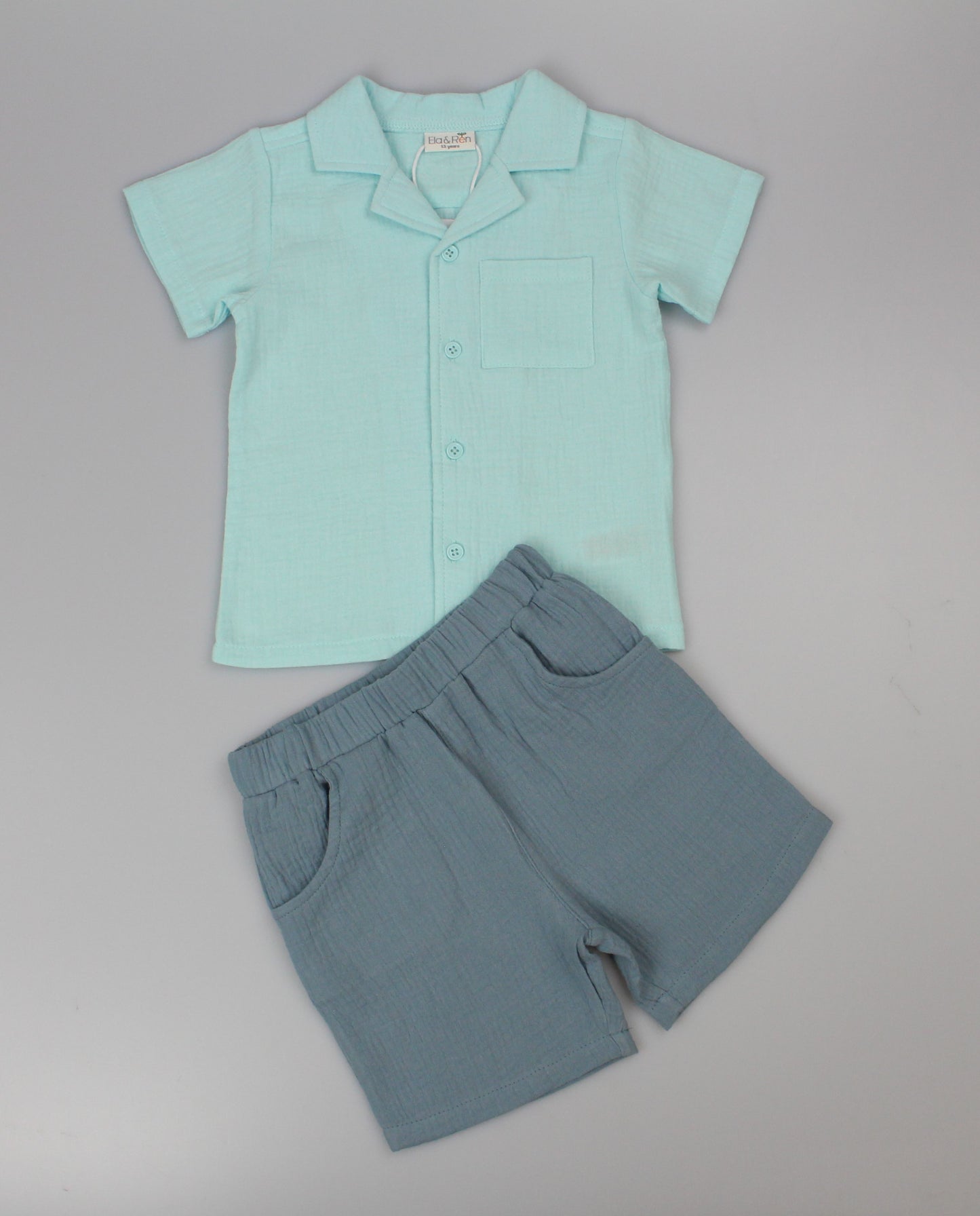 Baby Boys 2pc Shirt/Shorts Set (1-2y) (PK6) J33968