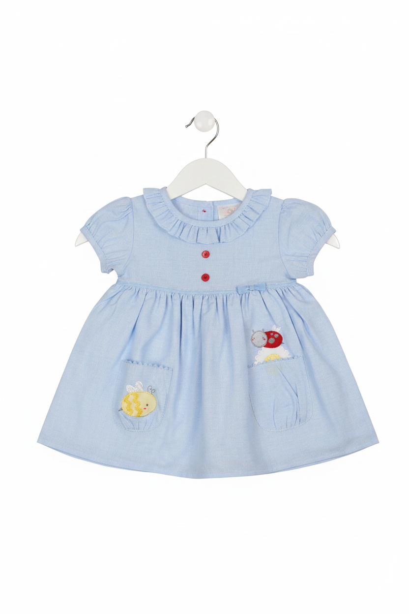 Baby Summer Dress - Bees (1-2yrs) (PK6) - K34216