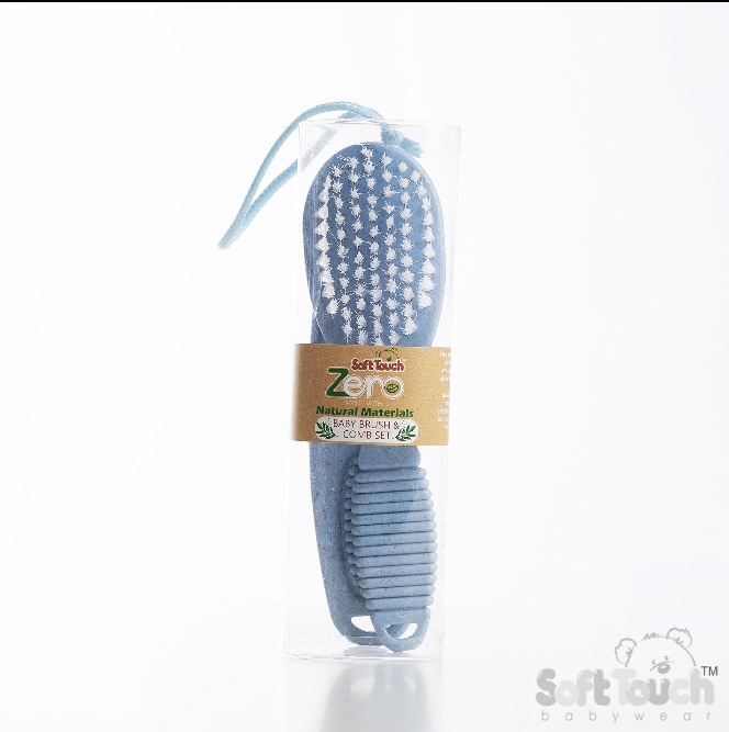 Deluxe Brush & Comb Set - Blue (PK12) EP606b