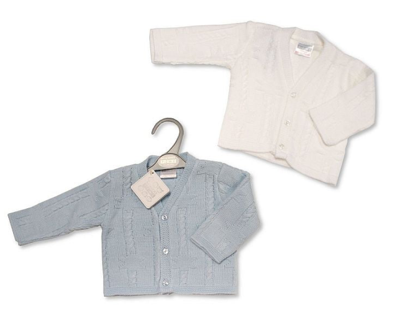 Knitted Baby Boys Cardigan (0-9 Months) (PK6) Bw-10-575