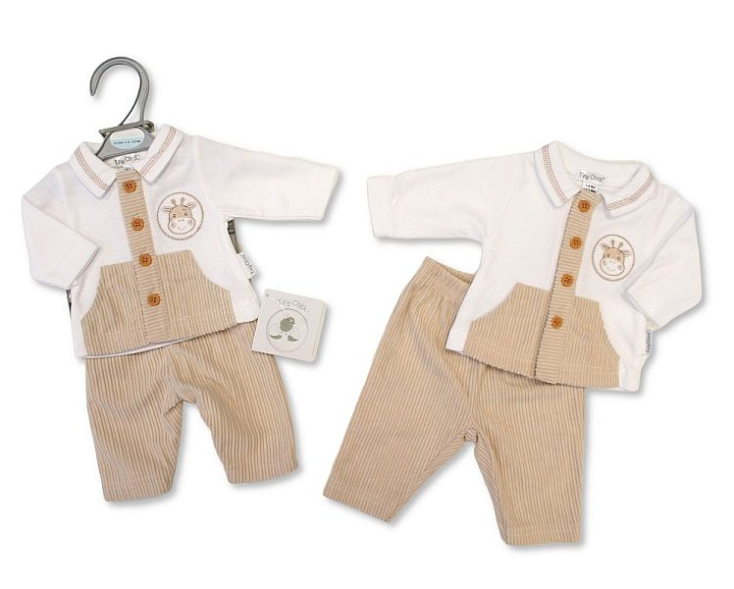 Premature Baby 2 pcs Set - Giraffe (3-8lbs) (PK6) PB-20-727