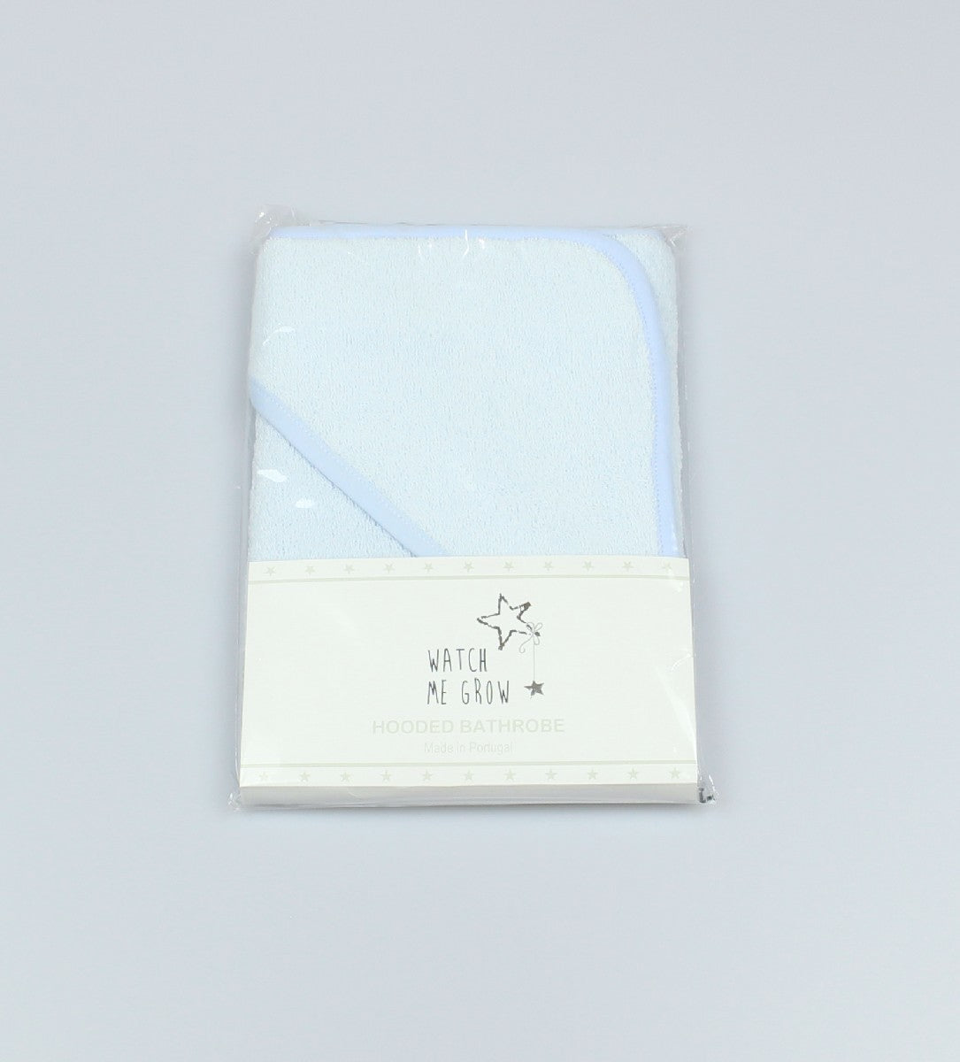 Plain Hooded Bath Robe - Sky (70x70cm) M0528