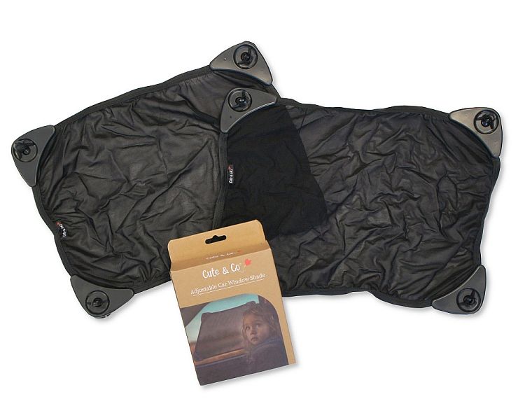 Pack of 2 Adjustable Car Window Shade- (PK6) AC-50-0032