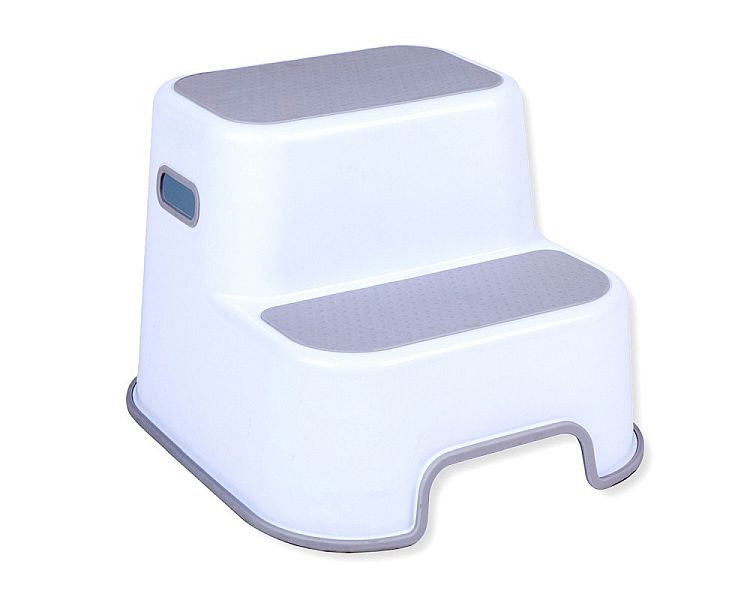Dual Height Toddler Step Stool - Grey (PK10) Bh-18-0156