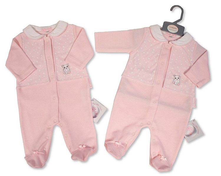Baby Girls Faux 2 pcs Set - Panda (PK6) (NB-6) BIS-2020-2566