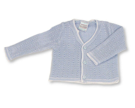 Knitted Baby Boys Cardigan - (PK6) (9-24m) BW-10-1005_24