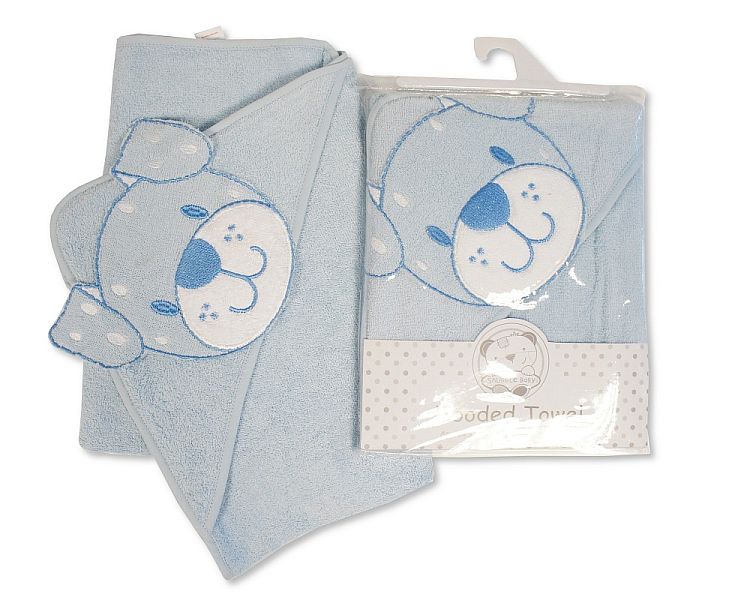 Baby 3d- Hooded Towel - Dog (75x75cm) BW-120-095