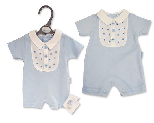 Premature Baby Boys Romper - Stars (3-5 to 5-8Lbs) (PK6) Pb-20-632