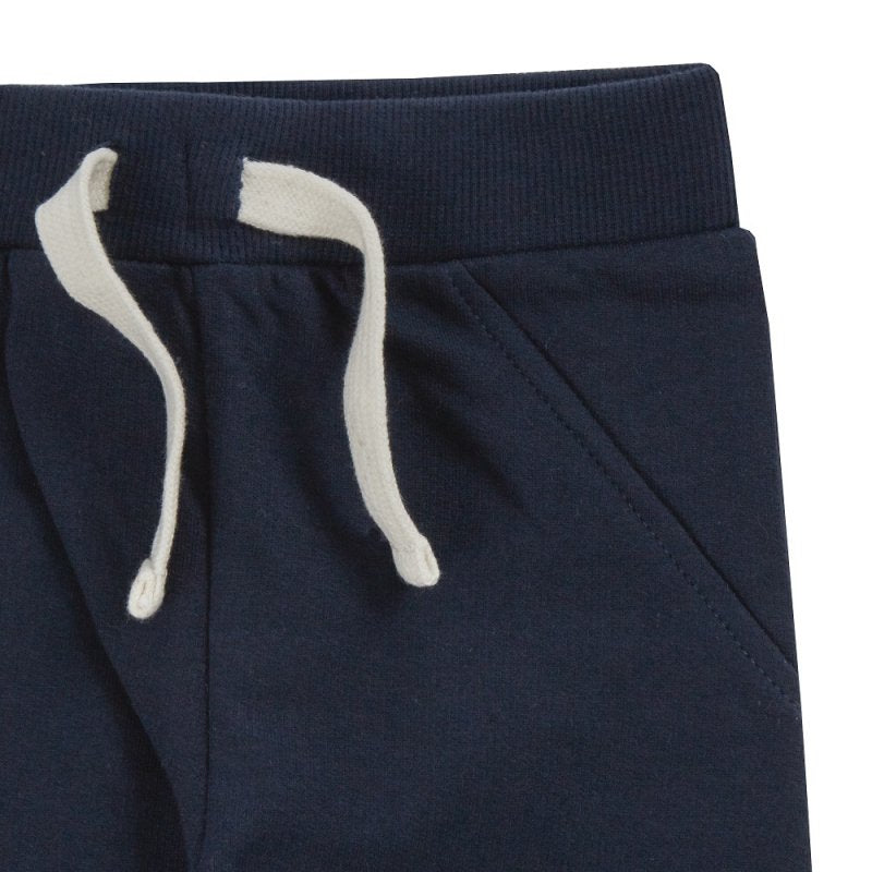 BABY ORGANIC COTTON JOG PANT-NAVY (3-18 MONTHS) (PK6) 12SL002