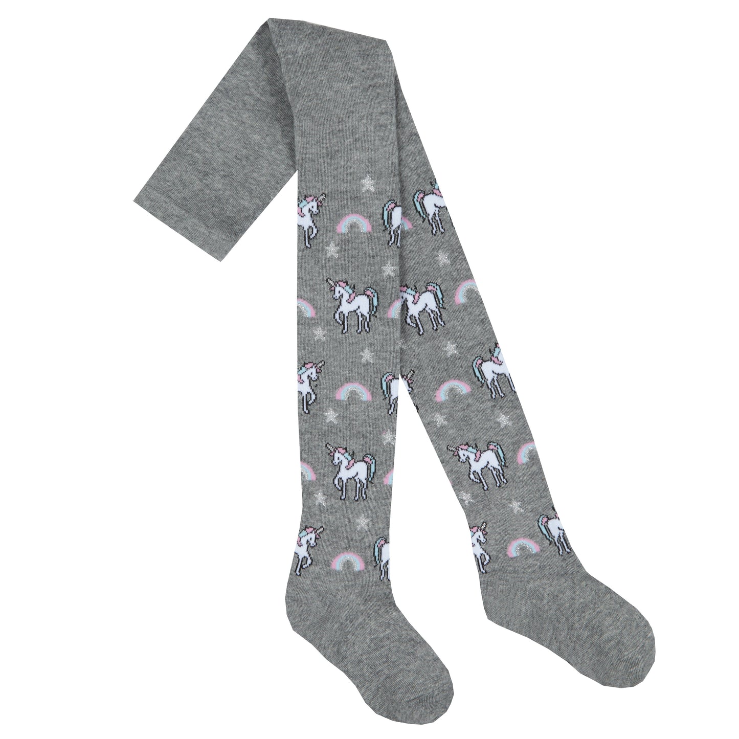 i2i Girls Cotton Rich Design Tights 2-8 Years (46B382) - Kidswholesale.co.uk
