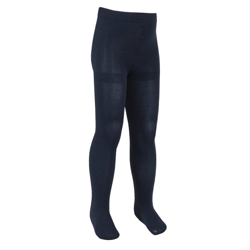 Girls Microfibre Tights 60 Denier - Navy - 3-12 Years (46B436) - Kidswholesale.co.uk