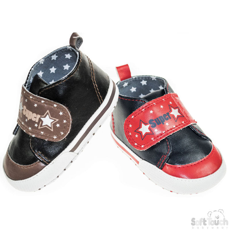 BOYS SUPER PU SHOES: (B2054)