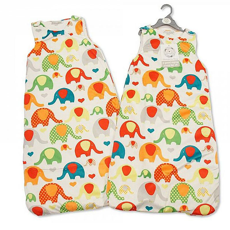 Elephant Print Sleeping Bag