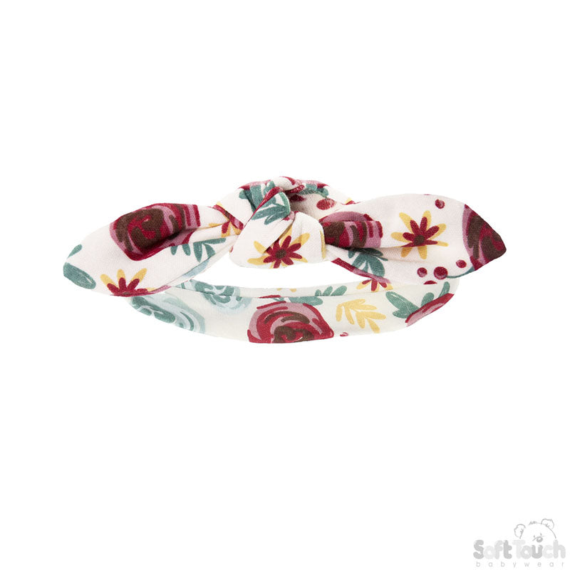 2 Pack Knotty' Girls Floral Headband-4CC104-HB