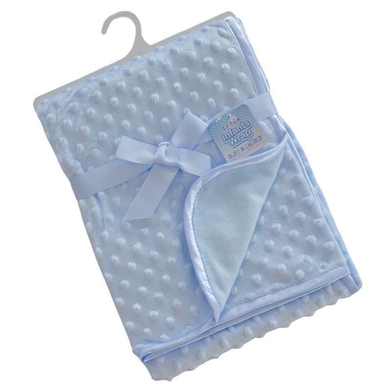 Blue Bubble Embossed Micro Wrap - FBP80-B - Kidswholesale.co.uk