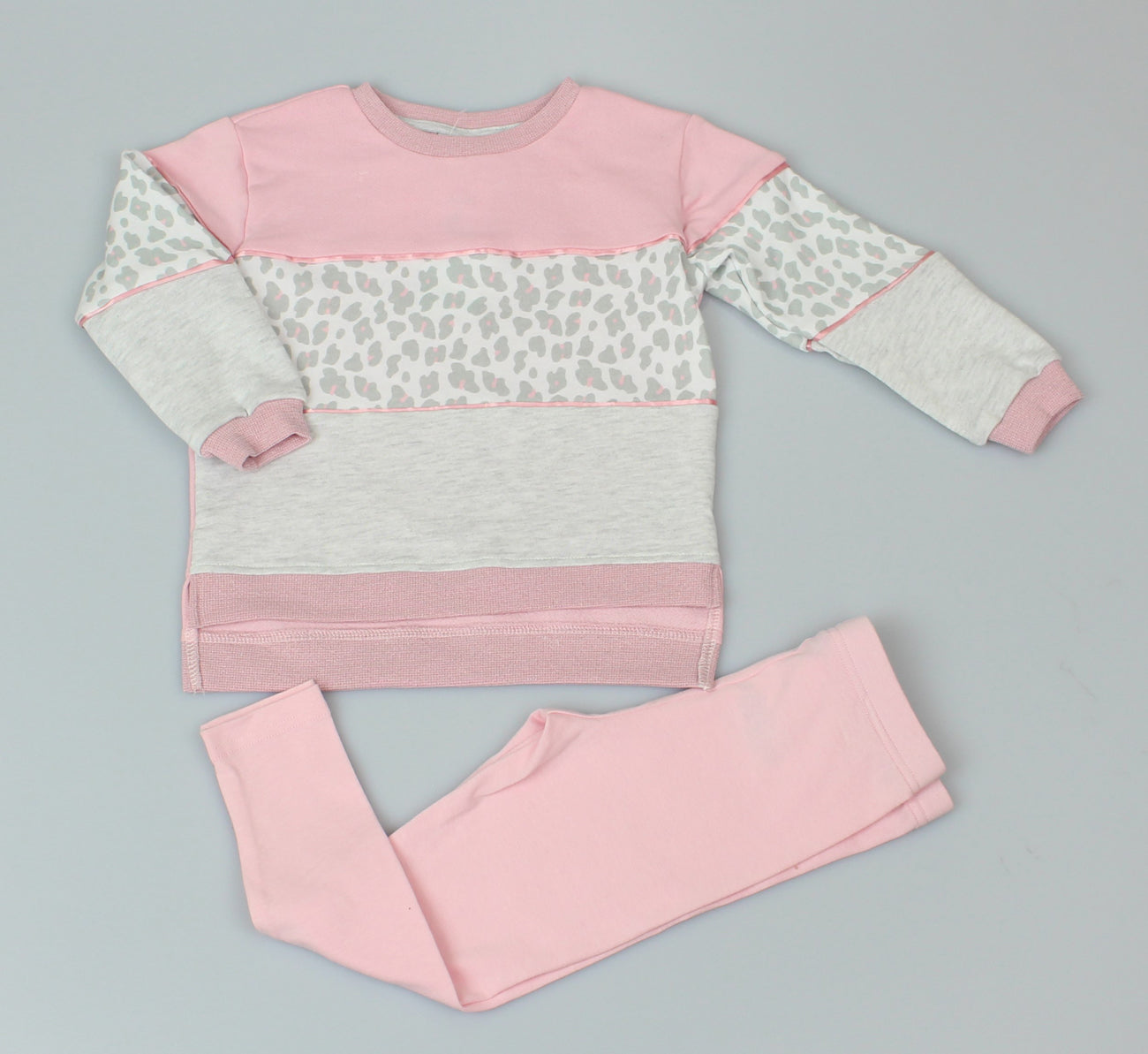 Girls All over Print Top & Legging Set - Leopard (2-6yrs) (PK6) GF4221