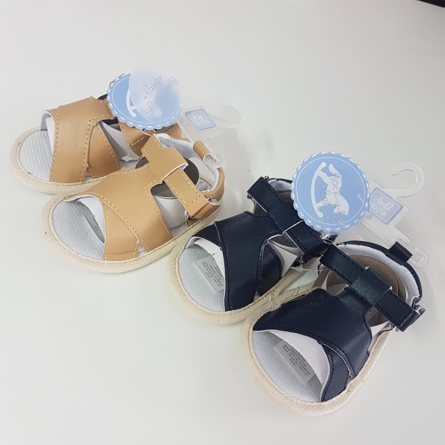 BABY BOYS SANDALS (0-12 MONTHS) R17486 - Kidswholesale.co.uk