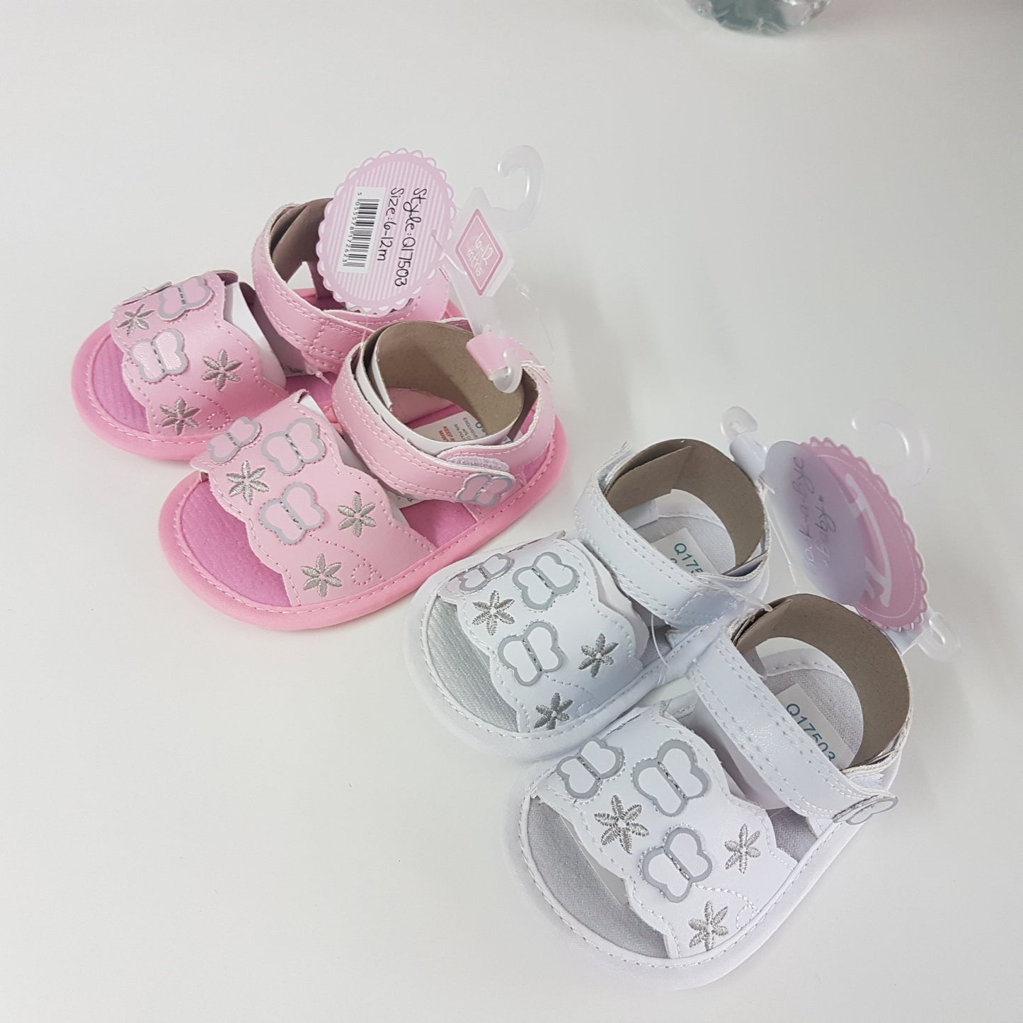 BABY GIRLS SANDALS (0-12 MONTHS) Q17503 - Kidswholesale.co.uk