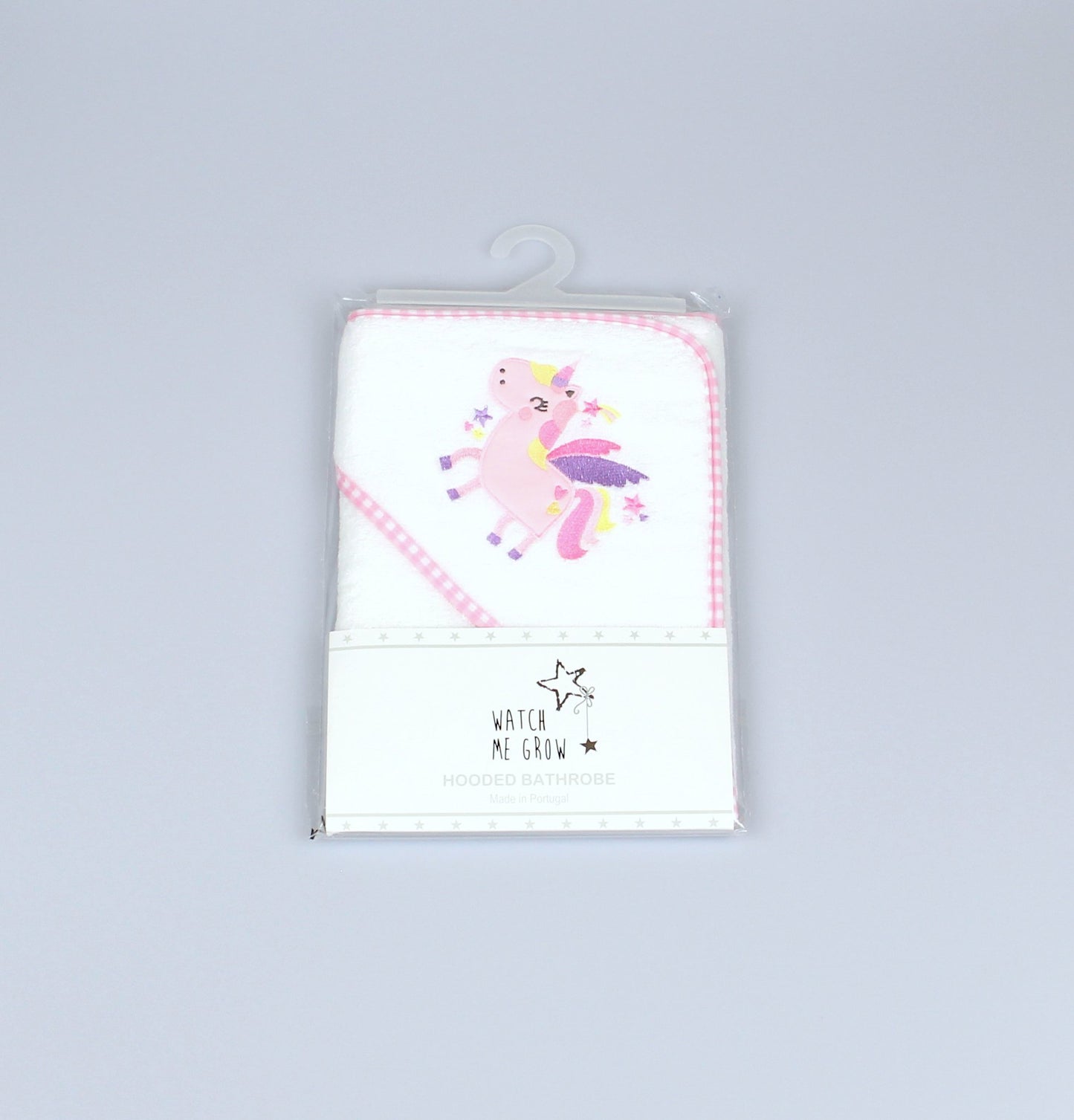 BABY GIRLS UNICORN HOODED TOWEL/ROBE L1034 - Kidswholesale.co.uk