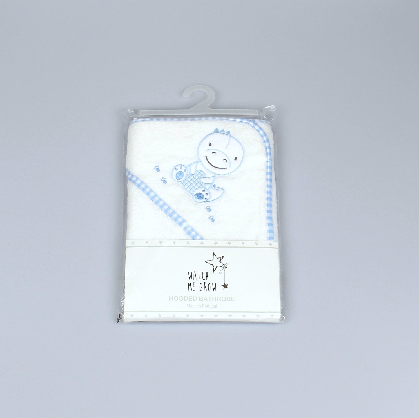 BABY BOYS DINOSAUR HOODED TOWEL/ROBE L1037 - Kidswholesale.co.uk
