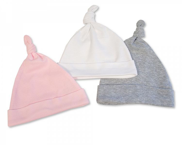 Newborn Baby Top Knot Hat (PK6) Bw-0503-0610
