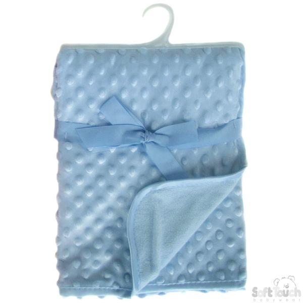 Blue Bubble Embossed Micro Wrap - FBP80-B - Kidswholesale.co.uk