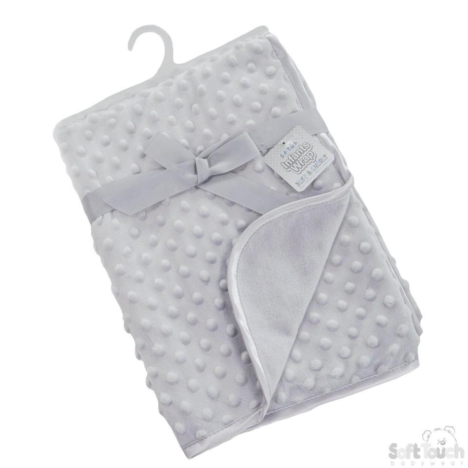 Grey Bubble Embossed Micro Wrap - FBP80-G - Kidswholesale.co.uk