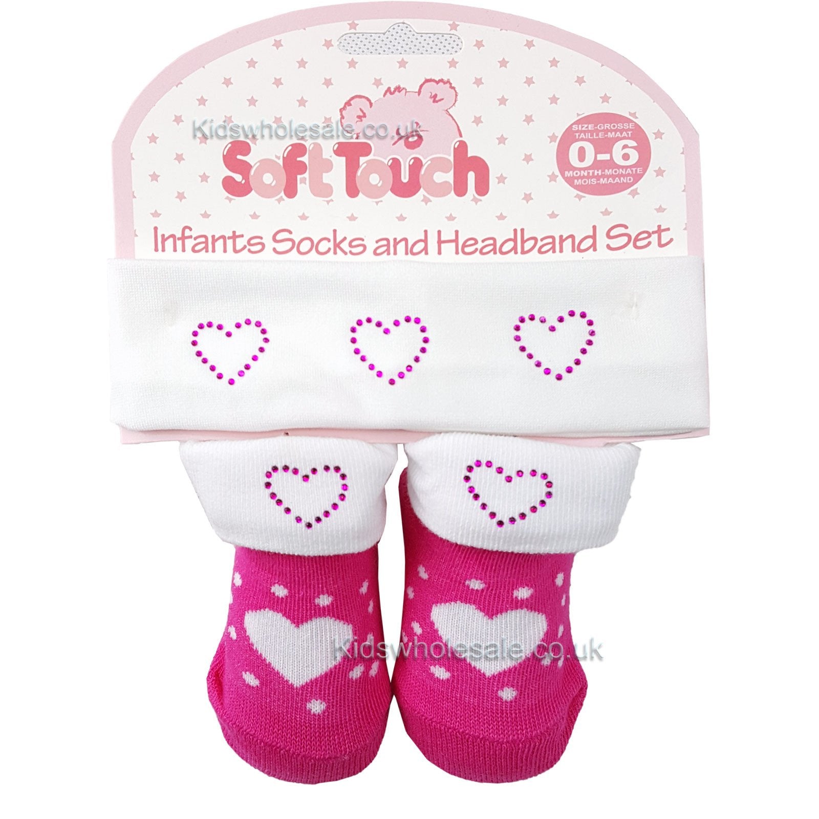 Girls Headband & Sock Set: GS32 - Kidswholesale.co.uk