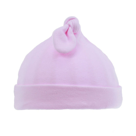 PINK 'KNOTTY' HAT: (0-6 Months) H25-P - Kidswholesale.co.uk