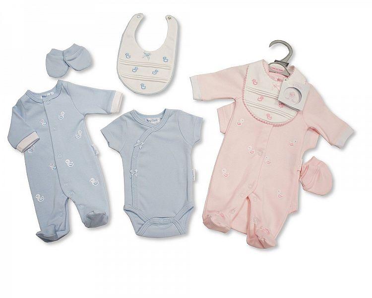 Premature Baby 4 pcs Set Chick & Duck - 3-8 Lbs (PB-20-473) - Kidswholesale.co.uk