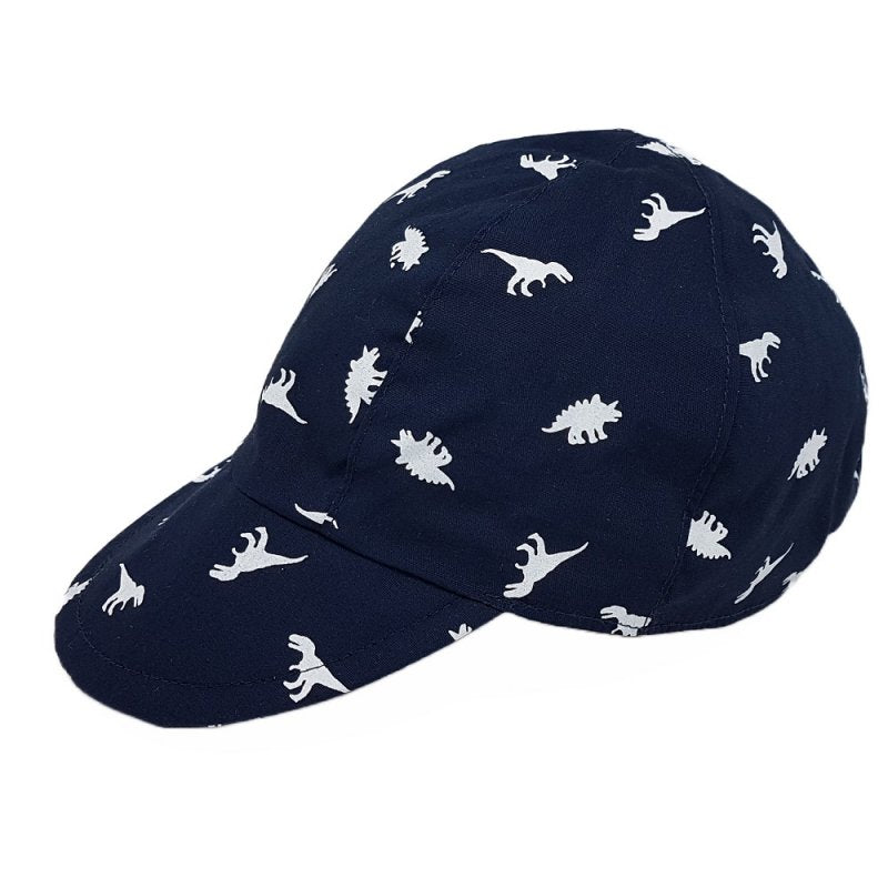 Baby Boys Peak Cap - Dino (PK12) (0-6M) 0358-1