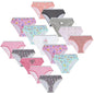 OLDER GIRLS 5 PACK BRIEFS (7-13 YEARS) (PK12) 14C916