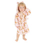 Hooded Dressing Gown Teddy Print (6-24 Months) (PK4) 18C1082